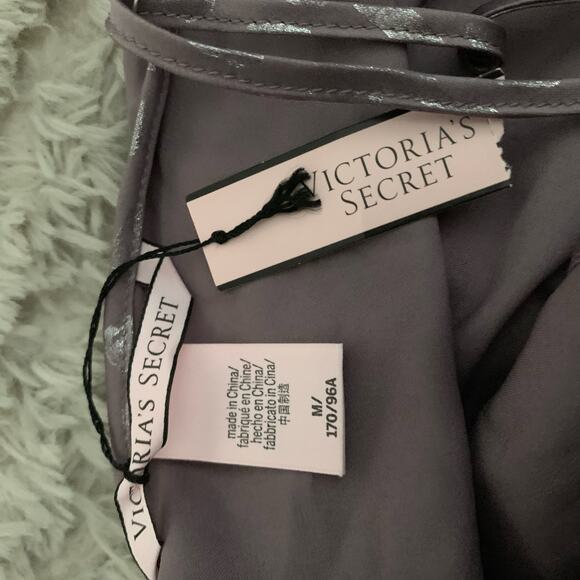 NWT Victoria’s Secret Cami Short Set Purple Animal Print Intimates Medium NEW - Picture 9 of 9